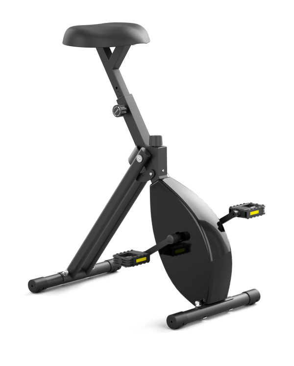 Deskbike Medium Schwarz und Schwarzer Rahmen